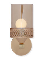 Amber Glass Wall Lamp (Bulb Not Included) - Image 2