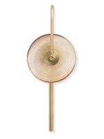 Amber Glass LED Wall Lamp - Image 2