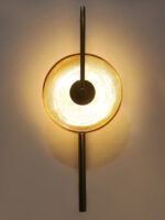 Amber Glass LED Wall Lamp - Image 4