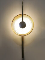 Amber Glass LED Wall Lamp - Image 5