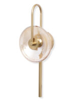 Amber Glass LED Wall Lamp - Image 7