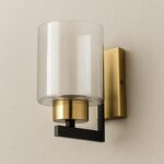 Indoor Smokey Glass Wall Lamp (Bulb Not Included) - Image 5