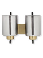 Somkey Glass Double Holder Wall Lamp (Bulb Not Included) - Image 2