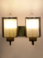 Somkey Glass Double Holder Wall Lamp (Bulb Not Included) - Image 3
