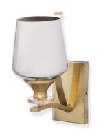 Smokey Glass Wall Sconce (Bulb Not Included) - Image 4