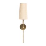 Beige Color Fabric Wall Lamp (Bulb Not Included) - Image 2