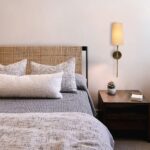 Beige Color Fabric Wall Lamp (Bulb Not Included)