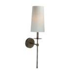 White Color Fabric Wall Lamp (Bulb Not Included) - Image 6