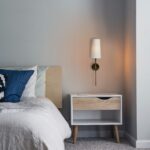 White Color Fabric Wall Lamp (Bulb Not Included)