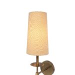 Beige Color Fabric Wall Lamp (Bulb Not Included) - Image 8
