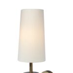 White Color Fabric Wall Lamp (Bulb Not Included) - Image 8