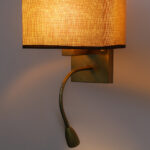 Decorative Indoor Fabric Wall Lamp (Bulb Not Included)