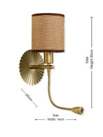 Fabric Shade Wall Light (Bulb Not Included) - Image 13