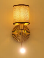 Fabric Shade Wall Light (Bulb Not Included) - Image 3