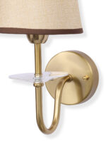 Decorative Fabric Shade Wall Lamp (Bulb Not Included) - Image 8