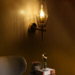 Indoor Glass Wall Lights (Bulb Not Included)