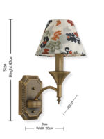 Fabric Shade Indoor Wall Lamp (Bulb Not Included) - Image 12