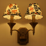 Double Wall Light Holder (Bulb Not Included)