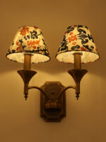 Double Wall Light Holder (Bulb Not Included)