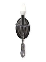 Wall Lamp With Hanging Crystals (Bulb Not Included) - Image 2
