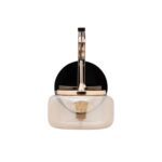 Amber Glass LED Hanging Wall Light - Image 2