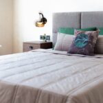 Amber Glass LED Hanging Wall Light - Image 5