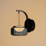 Smokey Glass LED Wall Light - Image 6