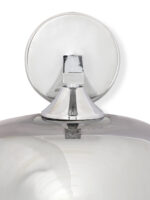 Smokey Glass Wall Lamp with Hanging Crystal (Bulb Not Included) - Image 5