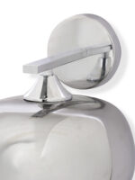 Smokey Glass Wall Lamp with Hanging Crystal (Bulb Not Included) - Image 7