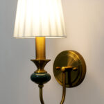 Fabric Shade Indoor Wall Lamp (Bulb Not Included)