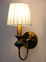Fabric Shade Indoor Wall Lamp (Bulb Not Included) - Image 6