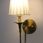 Decorative Fabric Shade Wall Lamp (Bulb Not Included)