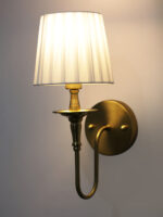 Decorative Fabric Shade Wall Lamp (Bulb Not Included)