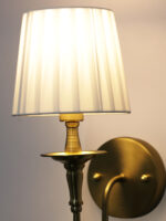Decorative Fabric Shade Wall Lamp (Bulb Not Included) - Image 7