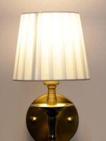 Decorative Fabric Shade Wall Lamp (Bulb Not Included) - Image 9