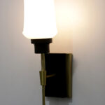 Frosted Glass Wall Light (Bulb Not Included)