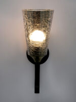 Somkey Glass Indoor Wall Sconce (Bulb Not Included) - Image 3