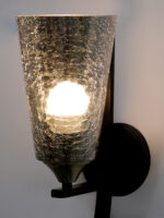 Somkey Glass Indoor Wall Sconce (Bulb Not Included) - Image 8