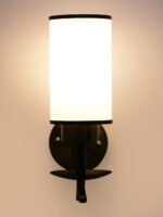 White Glass Wall Light (Bulb Not Included) - Image 3