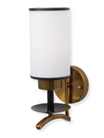 White Glass Wall Light (Bulb Not Included) - Image 4
