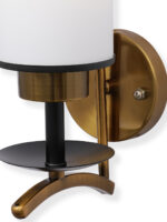 White Glass Wall Light (Bulb Not Included) - Image 7