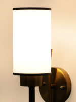 White Glass Wall Light (Bulb Not Included) - Image 9