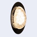 Glossy Black LED Wall Light - Image 8