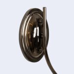 Glossy Black Wall Light with Hanging Crystal (Bulb Not Included) - Image 9