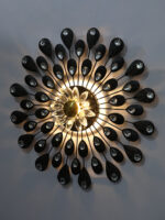 Black Metal LED Wall Lamp