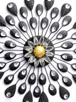 Black Metal LED Wall Lamp - Image 5