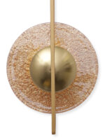 Amber Glass LED Wall Lamp - Image 4