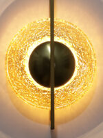 Amber Glass LED Wall Lamp - Image 7