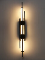 Black Metal LED Wall Light - Image 3
