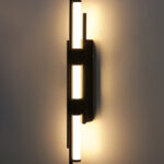 Black Metal LED Wall Light